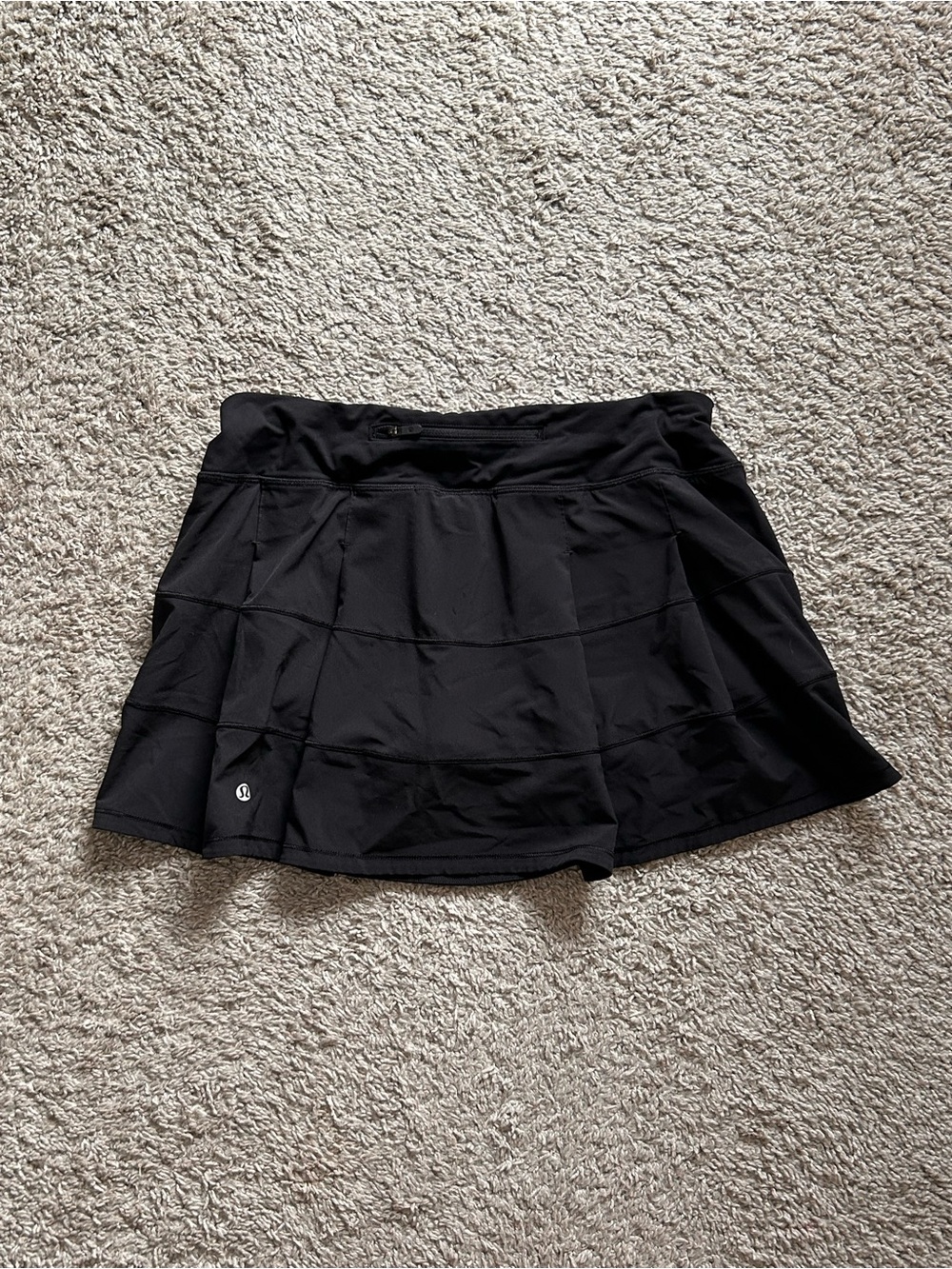lululemon pace rival skirt black - Picture 3 of 5